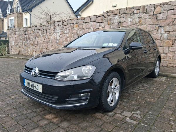 Volkswagen Golf Hatchback, Diesel, 2014, Black