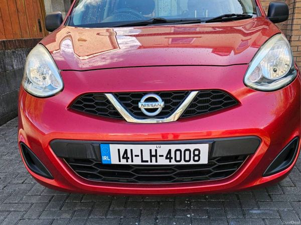 Nissan Micra Hatchback, Petrol, 2014, Red