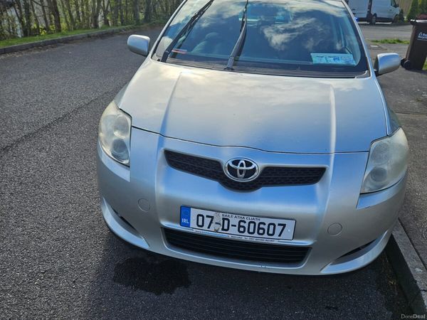 Toyota Auris Hatchback, Petrol, 2007, Silver
