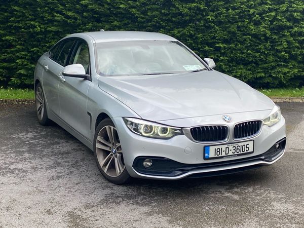 BMW 4-Series Saloon, Diesel, 2018, Grey