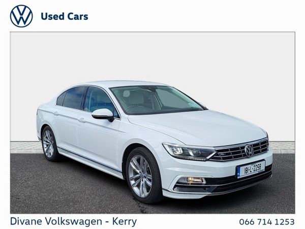 Volkswagen Passat Saloon, Diesel, 2018, White