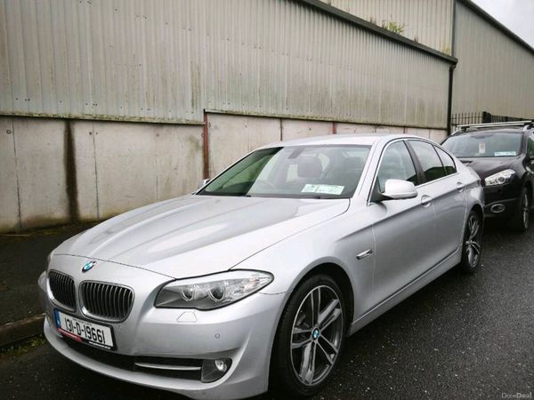 BMW 5-Series Saloon, Diesel, 2013, Silver