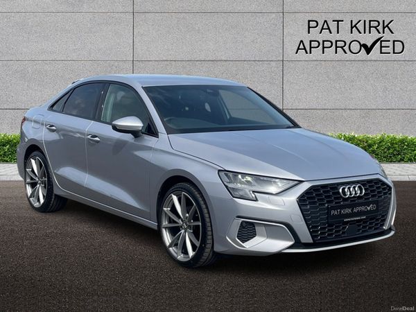 Audi A3 Saloon, Petrol, 2022, Silver