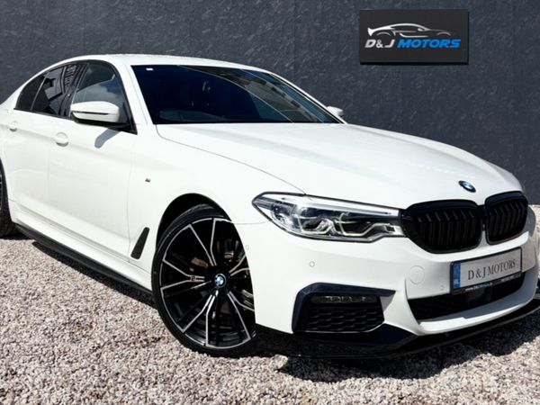 BMW 5-Series Saloon, Diesel, 2018, White