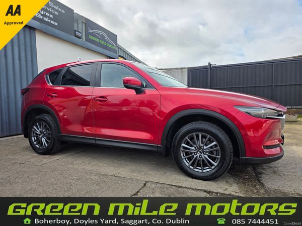 Mazda CX-5 SUV, Diesel, 2019, Red