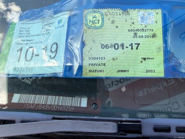 Suzuki Jimny SUV, Petrol, 2003, Silver