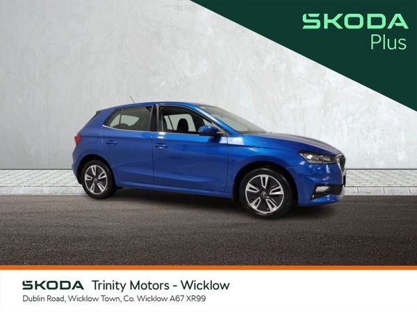 Skoda Fabia Hatchback, Petrol, 2023, Blue