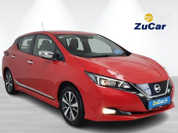 Nissan Leaf Hatchback, Electric, 2022, Red