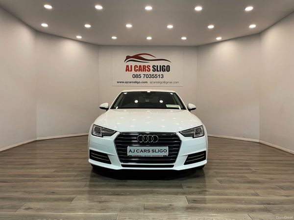Audi A4 Saloon, Diesel, 2017, White