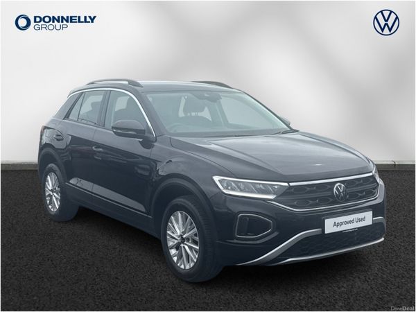Volkswagen T-Roc Hatchback, Petrol, 2023, Black