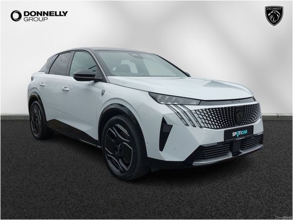 Peugeot 3008 Estate, Electric, 2024, White