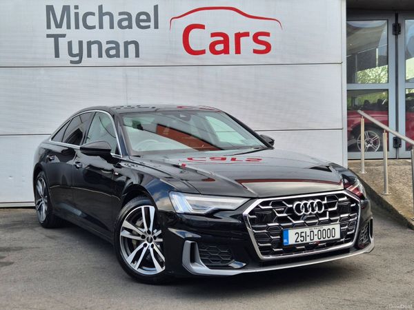 Audi A6 Saloon, Petrol Plug-in Hybrid, 2025, Black