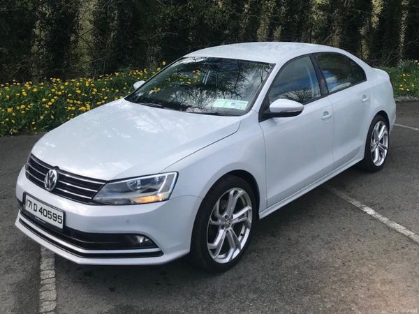 Volkswagen Jetta Saloon, Diesel, 2017, White