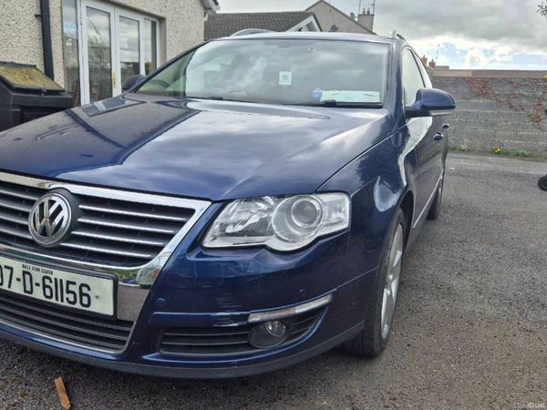 Volkswagen Passat Estate/Jeep, Diesel, 2007, Blue