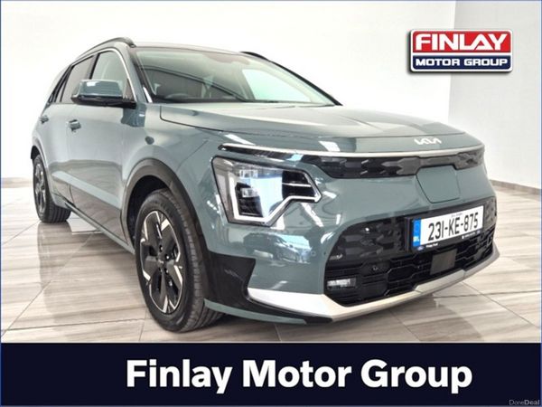 Kia Niro SUV, Electric, 2023, Green