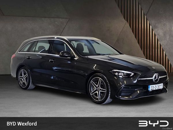 Mercedes-Benz C-Class Estate, Diesel Hybrid, 2022, Grey