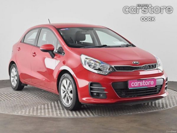 Kia Rio Hatchback, Petrol, 2017, Red