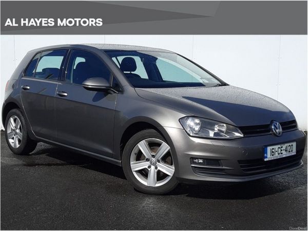 Volkswagen Golf Hatchback, Diesel, 2016, Grey