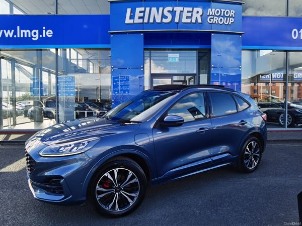 Ford Kuga SUV, Petrol Plug-in Hybrid, 2022, Blue