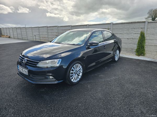 Volkswagen Jetta Saloon, Diesel, 2017, Black