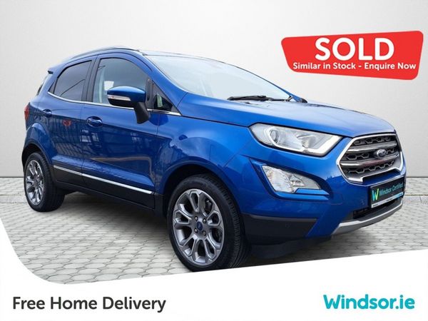 Ford EcoSport SUV, Petrol, 2020, Blue