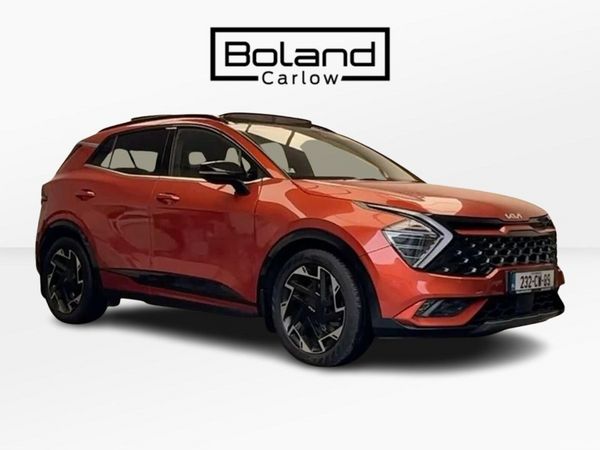 Kia Sportage SUV, Diesel Hybrid, 2023, Orange