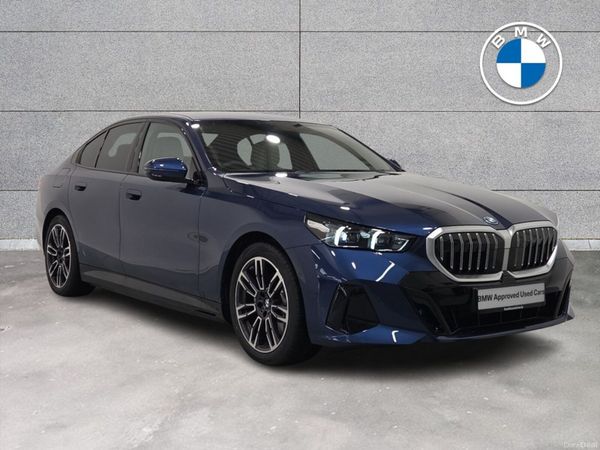 BMW 5-Series Saloon, Petrol Plug-in Hybrid, 2026, Blue