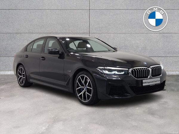 BMW 5-Series Saloon, Petrol Plug-in Hybrid, 2022, Grey