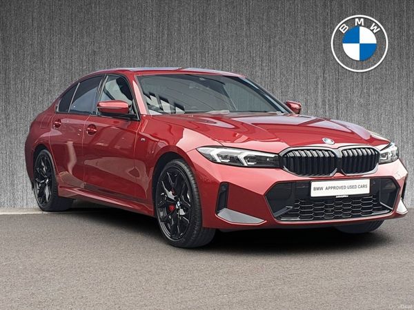 BMW 3-Series Saloon, Petrol Plug-in Hybrid, 2026, Red