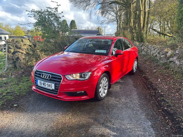 Audi A3 Saloon, Diesel, 2015, Red