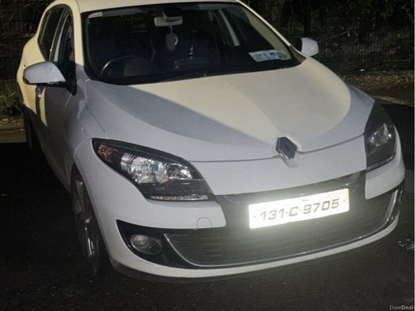 Renault Megane Hatchback, Diesel, 2013, White