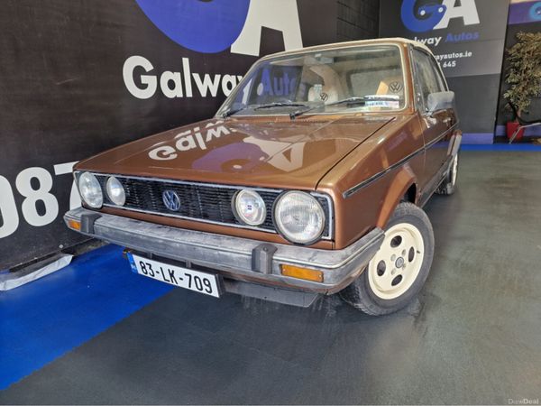 Volkswagen Golf Convertible, Petrol, 1983, Gold