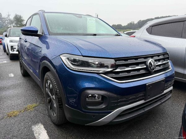 Volkswagen T-Cross SUV, Petrol, 2020, Blue