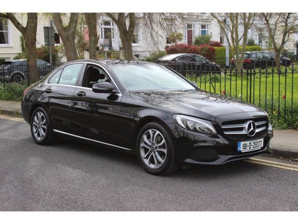 Mercedes-Benz C-Class Saloon, Petrol, 2018, Black