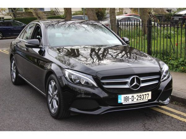 Mercedes-Benz C-Class Saloon, Petrol, 2018, Black
