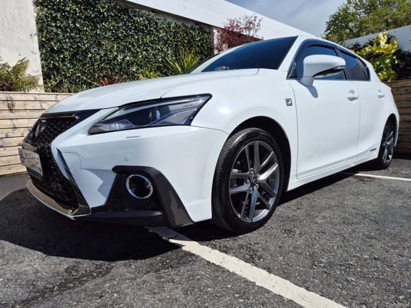 Lexus CT Hatchback, Petrol Hybrid, 2020, White
