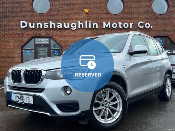 BMW X3 Estate, Diesel, 2016, Silver