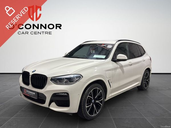 BMW X3 Estate, Petrol Plug-in Hybrid, 2021, White
