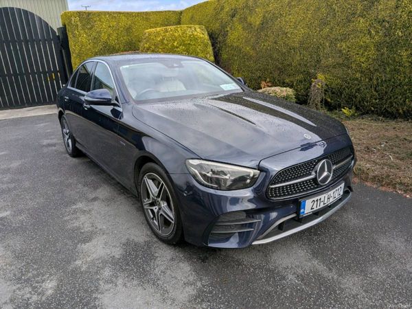 Mercedes-Benz E-Class Saloon, Diesel Plug-in Hybrid, 2021, Blue
