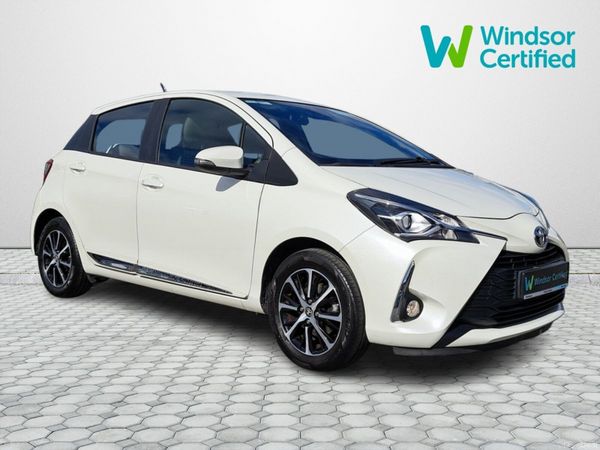 Toyota Yaris Hatchback, Petrol, 2018, White