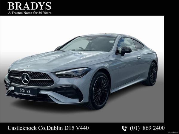 Mercedes-Benz CLE Coupe, Petrol Plug-in Hybrid, 2026, Grey