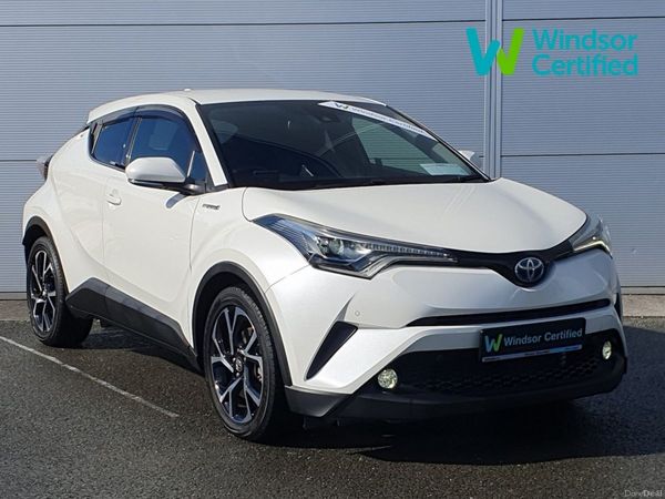 Toyota C-HR SUV, Petrol Hybrid, 2017, White