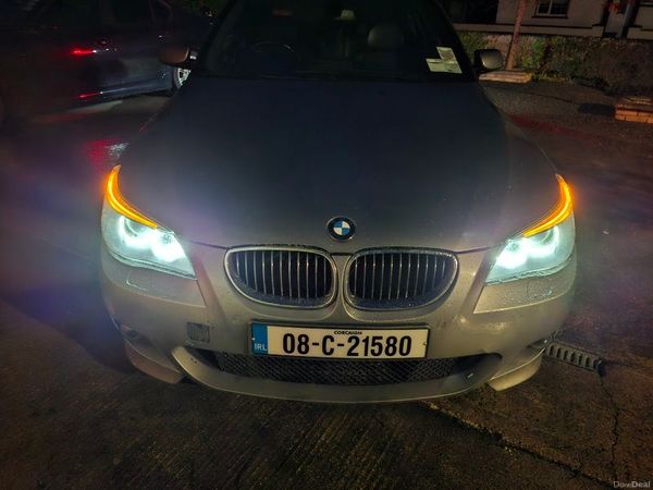 BMW 5-Series Saloon, Diesel, 2008, Grey