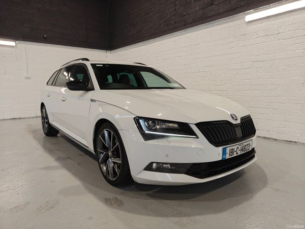 Skoda Superb Estate, Diesel, 2018, White
