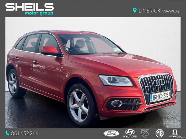 Audi Q5 SUV, Diesel, 2016, Red