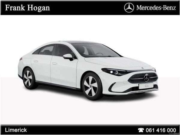 Mercedes-Benz CLA Coupe, Petrol Hybrid, 2026, White