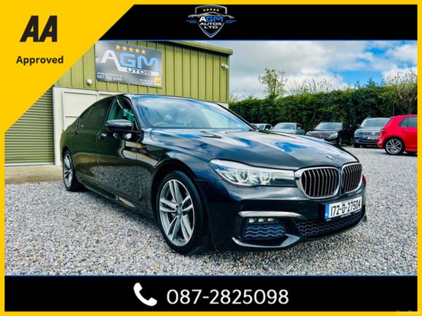 BMW 7-Series Saloon, Diesel, 2017, Black