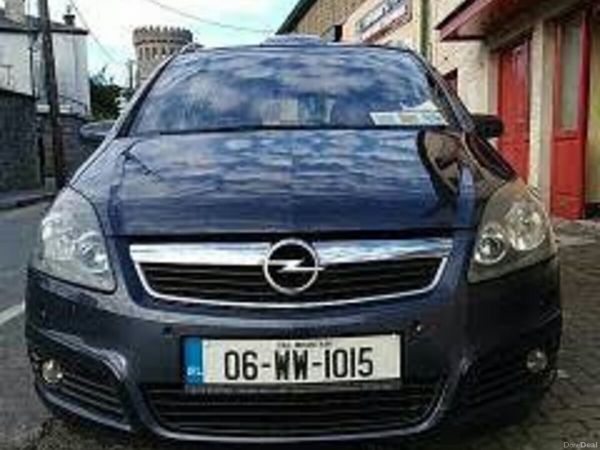 Opel Zafira MPV, Diesel, 2006, Blue