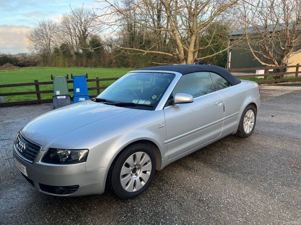 Audi A4 Convertible, Petrol, 2002, Silver
