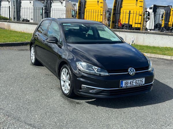 Volkswagen Golf Hatchback, Petrol, 2018, Black